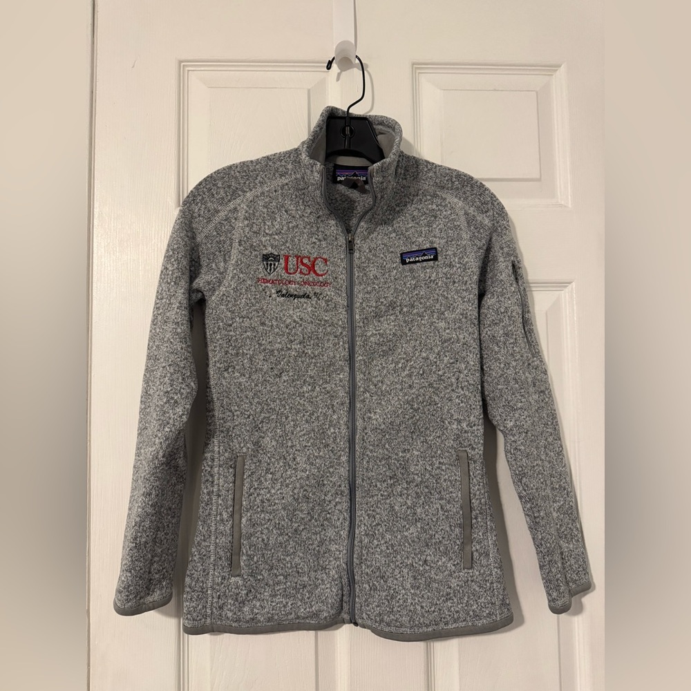 USC Patagonia Women's Heather Gray Utility Jacket